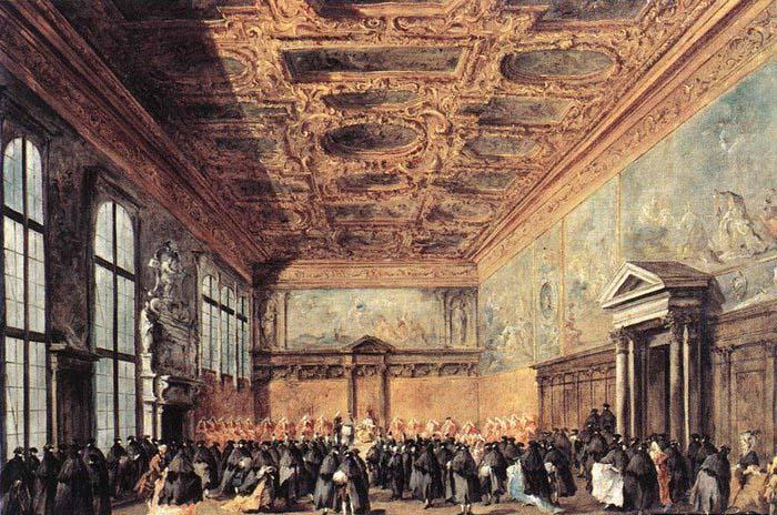 Audience Granted by the Doge, GUARDI, Francesco